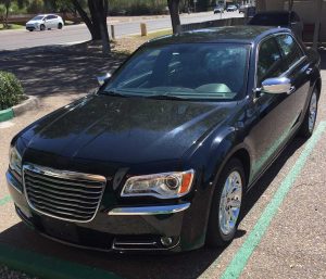 Car title loan on a Chrysler 300C
