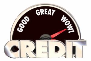 Credit increases from bad to very good.
